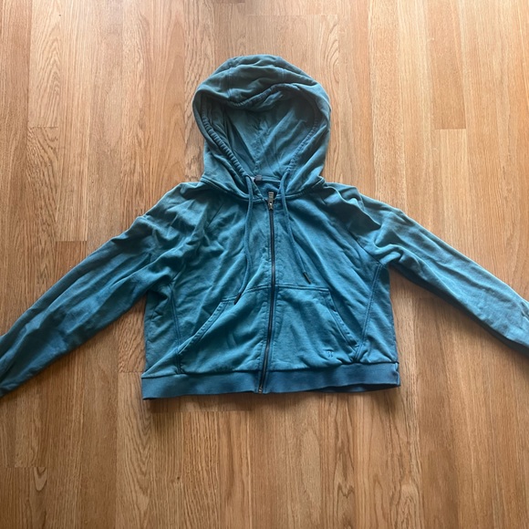 Sweaty Betty Gary Zip Through Cropped Hoodie Size M - Picture 4 of 4